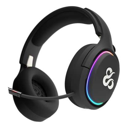 Newskill Aton Black | Auriculares Gaming Inalámbricos | 2.4Ghz | Bluetooth 5.0 - Reacondicionado