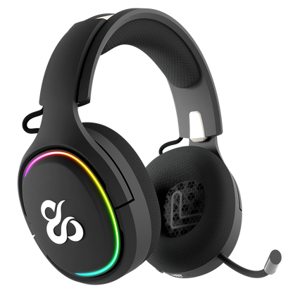 Newskill Aton Black | Auriculares Gaming Inalámbricos | 2.4Ghz | Bluetooth 5.0 - Reacondicionado