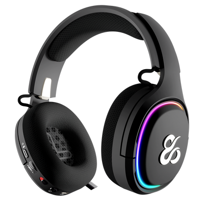 Newskill Aton Black | Auriculares Gaming Inalámbricos | 2.4Ghz | Bluetooth 5.0 - Reacondicionado