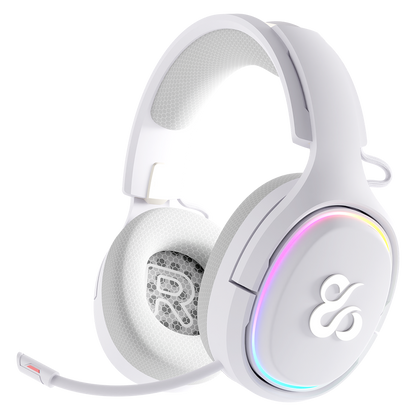 Newskill Aton Ivory | Auriculares Gaming Inalámbricos | 2.4Ghz | Bluetooth 5.0 - Reacondicionado