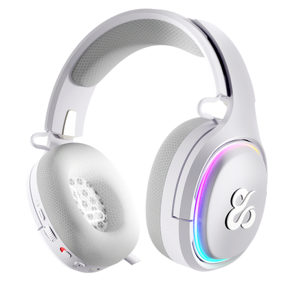 Newskill Aton Ivory | Auriculares Gaming Inalámbricos | 2.4Ghz | Bluetooth 5.0 - Reacondicionado