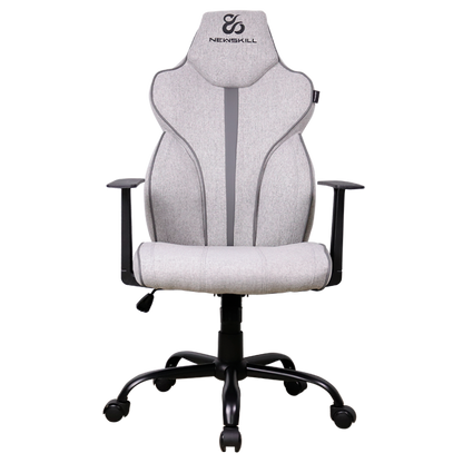 Newskill Fafnir Silla Gaming Profesional Color: Gris - Blanco - Reacondicionado