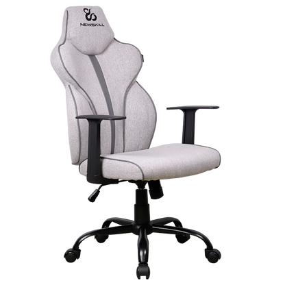 Newskill Fafnir Silla Gaming Profesional Color: Gris - Blanco - Reacondicionado