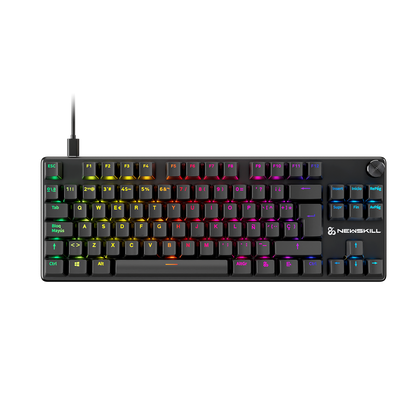 Newskill Serike TKL V2 Negro | Switch Red Hotswap | Teclado Mecánico Gaming - Reacondicionado
