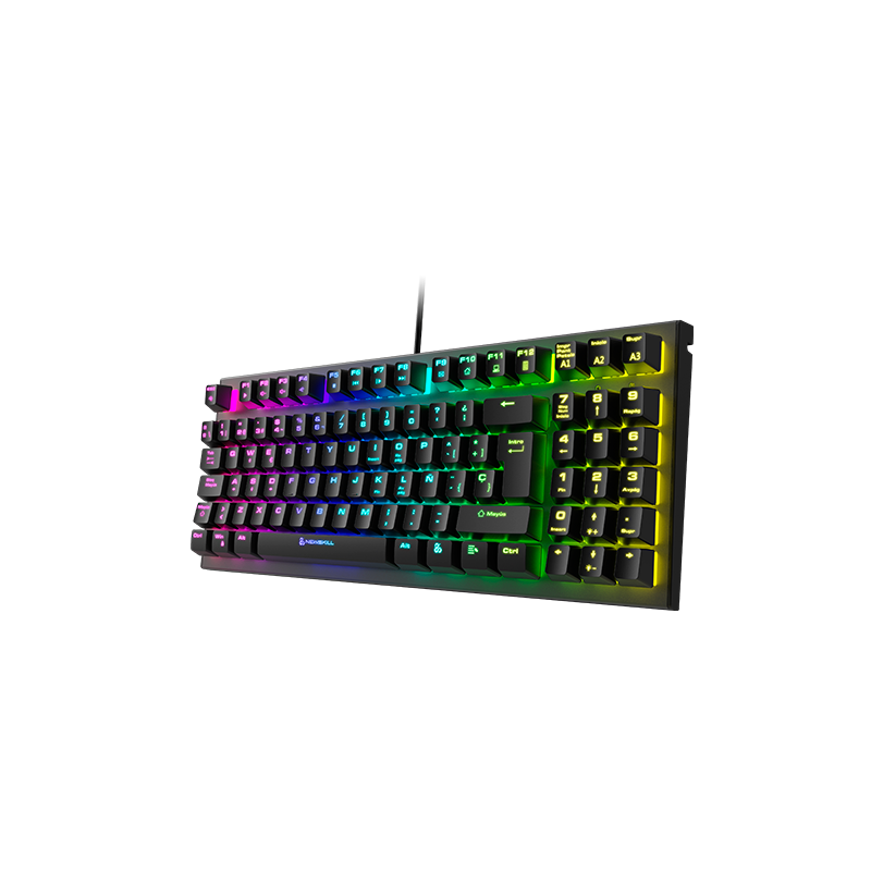 Newskill Chronos TKL | Teclado Mecánico Gaming Tipo de switch: Marrón - Reacondicionado