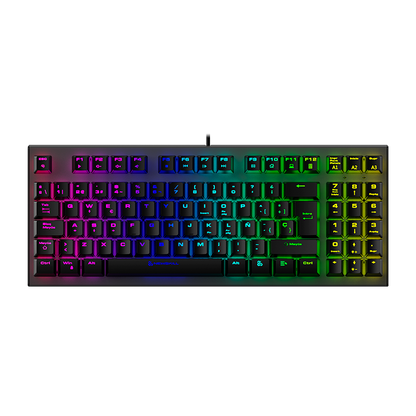 Newskill Chronos TKL | Teclado Mecánico Gaming Tipo de switch: Marrón - Reacondicionado