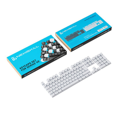 Newskill Set de teclas Serike V2 Blanco | 104 Teclas ABS doble inyección - Reacondicionado