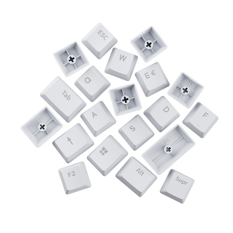 Newskill Set de teclas Serike V2 Blanco | 104 Teclas ABS doble inyección - Reacondicionado