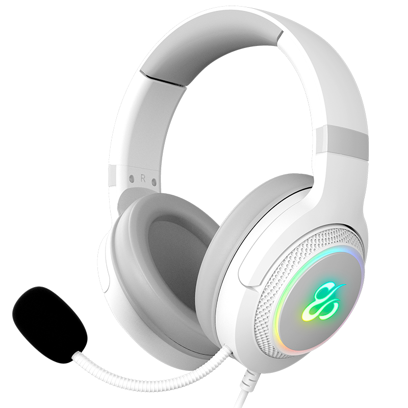 Newskill Sobek Ivory Auriculares Gaming RGB Tecnología sonido: 7.1 - V2 - Reacondicionado