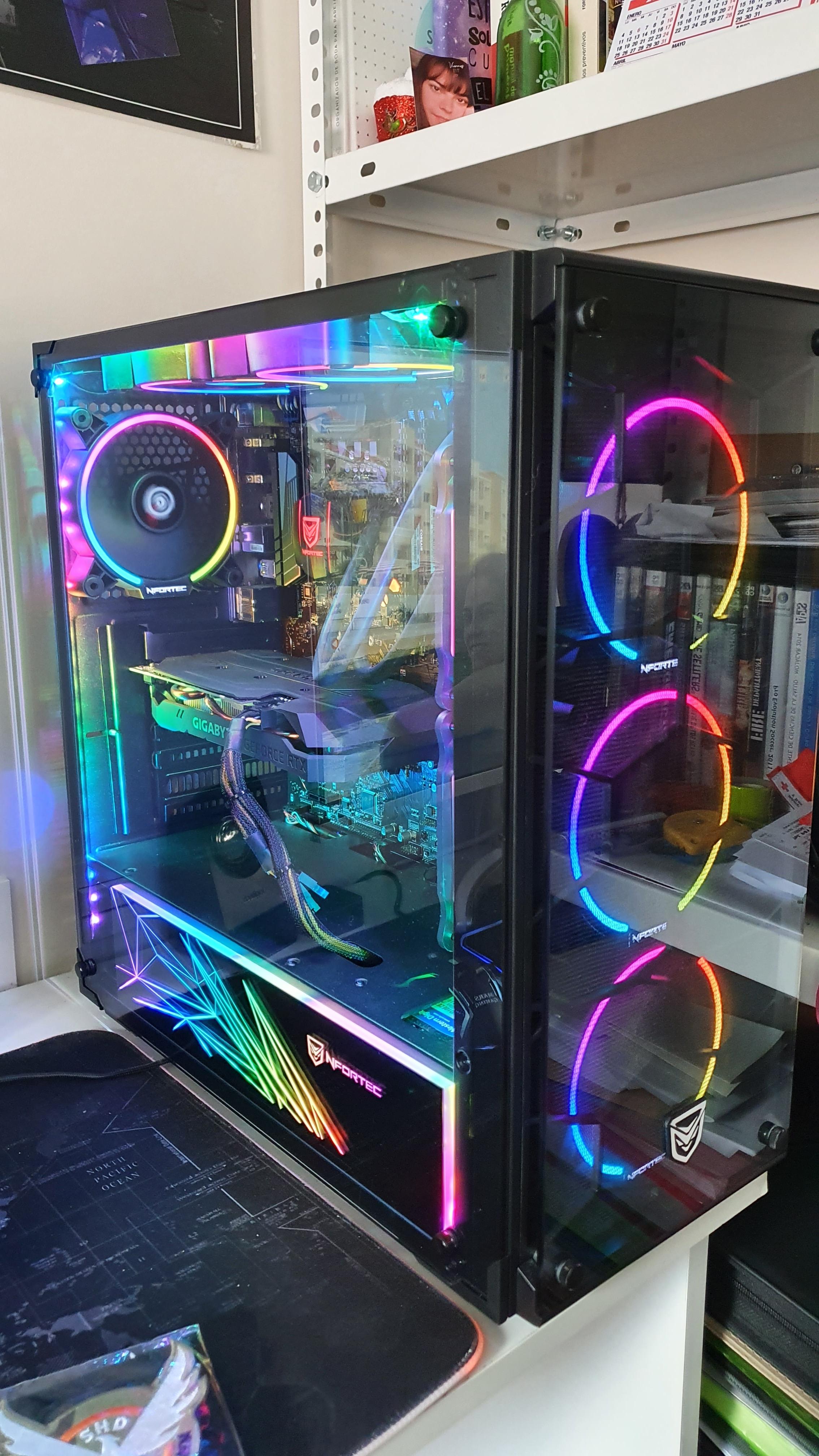 Nfortec Maia A-RGB Plate for Gaming PC Case - Refurbished