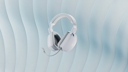 HYTE Eclipse HG10 Auriculares Inalámbricos 2.4 GHz, 30 Horas Autonomía, Forro de Piel, Plug and Play, Color Gris