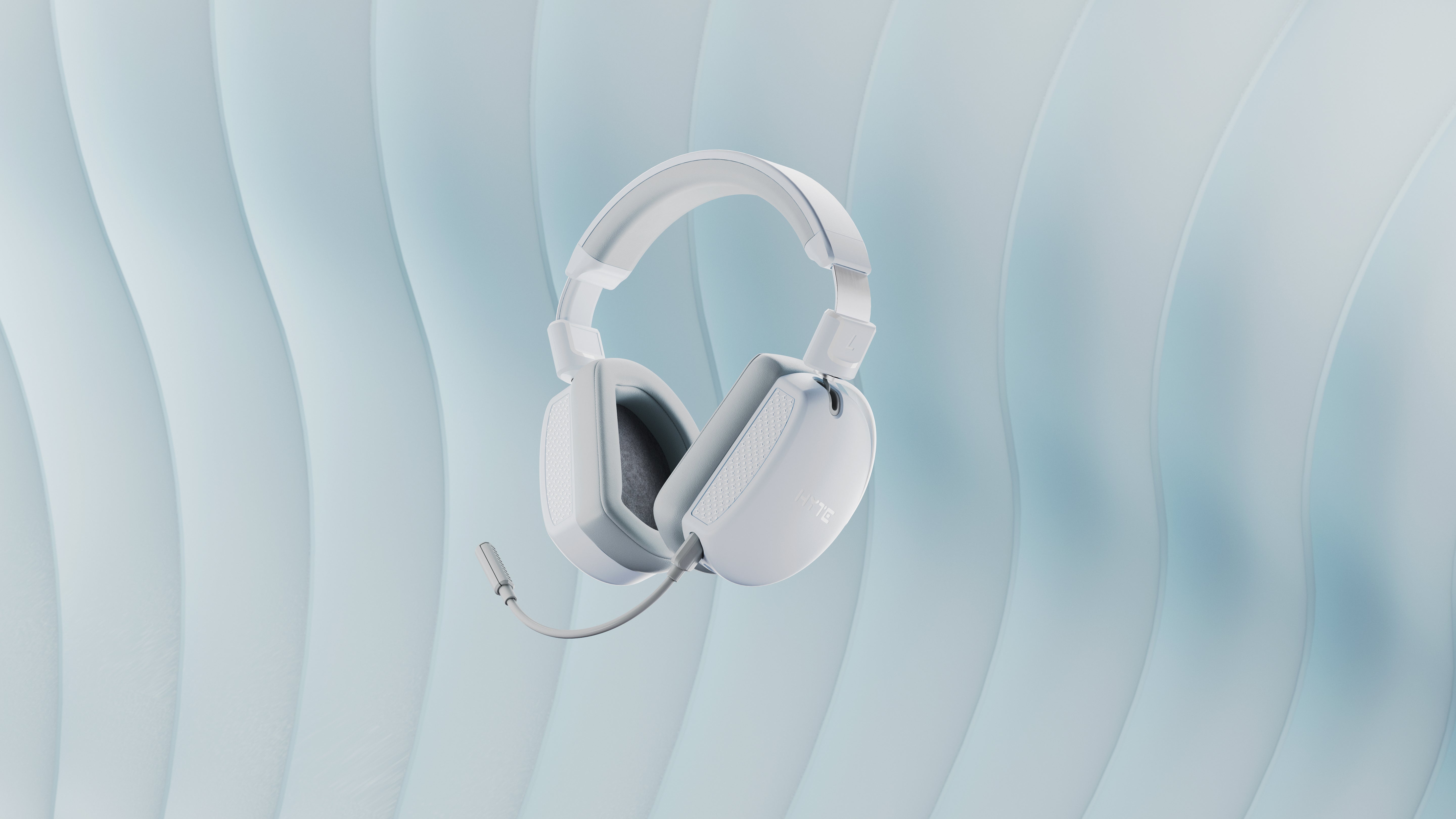 HYTE Eclipse HG10 Auriculares Inalámbricos 2.4 GHz, 30 Horas Autonomía, Forro de Piel, Plug and Play, Color Gris