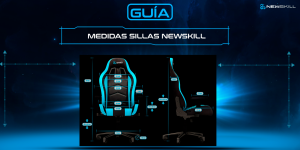 Esta popular silla gaming de la marca Newskill es una ganga