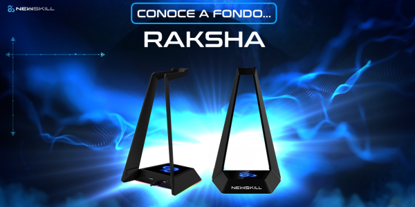 Get to know Raksha in depth: our RGB support for headphones