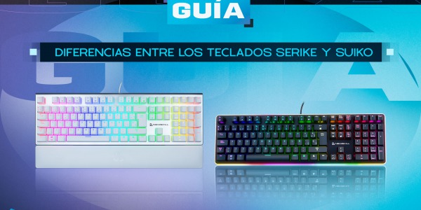 Differences between Serike and Suiko keyboards